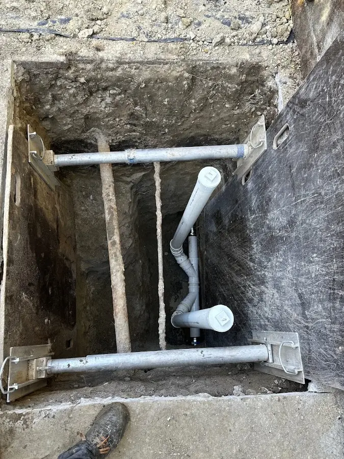 Experienced plumber completing Gas Line Repair work in Cannon